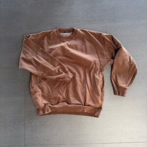 Brandy Melville Brown Crewneck Sweater